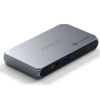 Satechi Thunderbolt 4 Slim Hub Pro - Hub de bureau Mac, iPhone, iPad et Windows - Space Grey