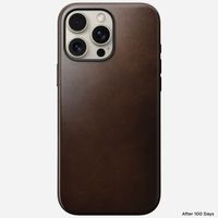 Nomad Coque Modern Horween Leather Apple iPhone 16 Pro Max - Rustic Brown