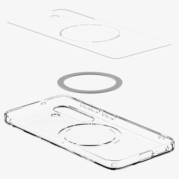 Spigen Coque Ultra Hybrid MagSafe Samsung Galaxy S25 Plus - Transparent