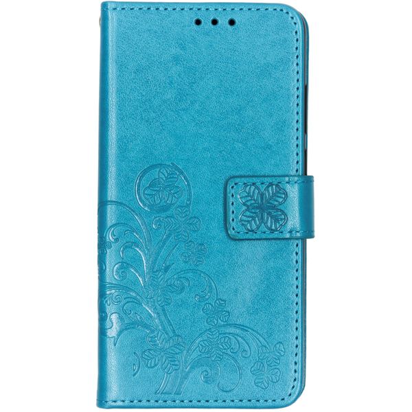 Etui de téléphone Fleurs de Trèfle Huawei Y6 (2019)