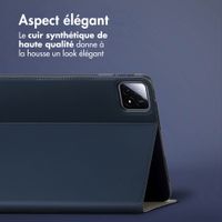 Accezz Coque tablette Classic Xiaomi Pad 6S Pro 12.4 - Bleu foncé