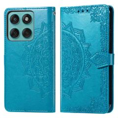 imoshion Etui de télephone Mandala Motorola Edge 60 Fusion - Turquoise