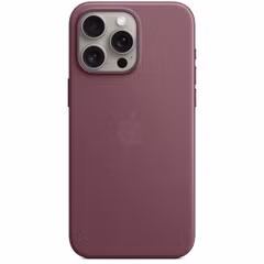 Apple ﻿Coque FineWoven MagSafe Apple iPhone 15 Pro Max - Mulberry