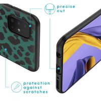 imoshion Coque Design Samsung Galaxy A51 - Léopard - Vert / Noir