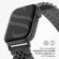 Selencia Bracelet Metallique Jubilee Apple Watch Series 1 á 9 / SE (38/40/41 mm) | Series 10 (42 mm) - Noir