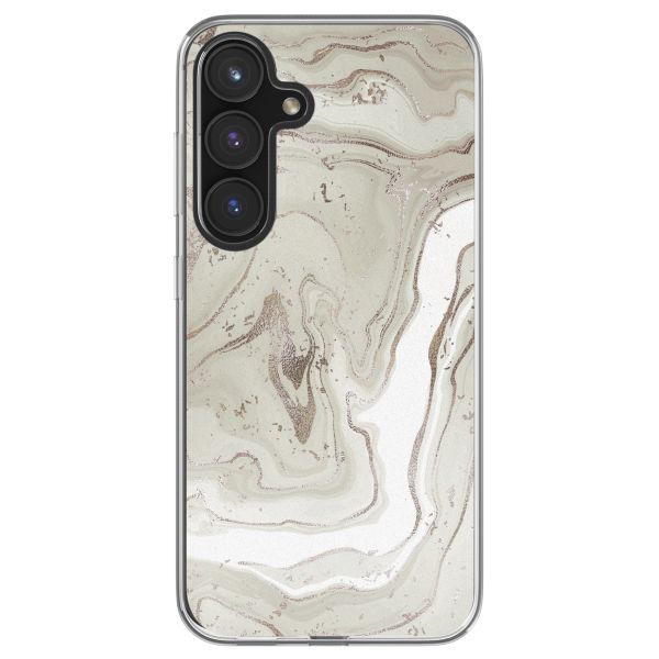 imoshion Coque design pour Samsung Galaxy S23 FE - Sandy Marble