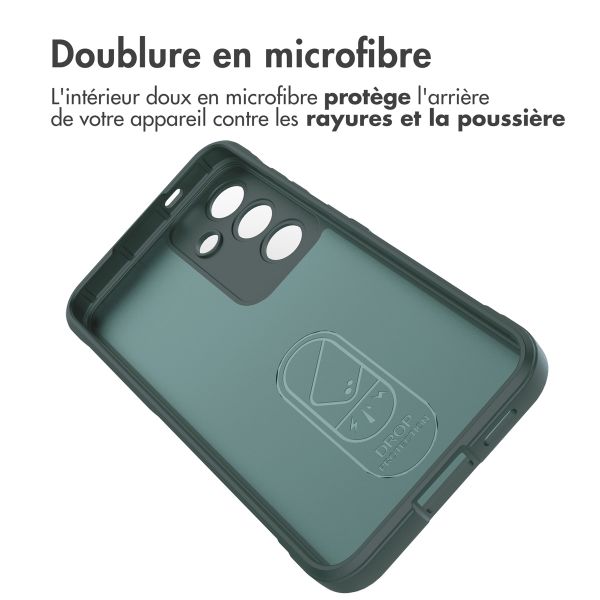 imoshion Coque arrière EasyGrip Samsung Galaxy S24 Plus - Vert foncé