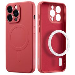 imoshion Coque Couleur avec MagSafe Apple iPhone 14 Pro - Dusty Rose