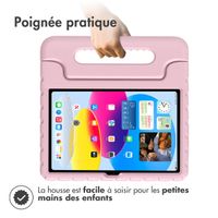 imoshion Coque kidsproof avec poignée iPad 10 (2022) 10.9 pouces - Rose clair