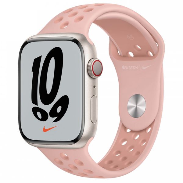 Apple Nike Sport Band Apple Watch Series 1 á 10 / SE / Ultra (2) (44/45/46/49 mm) - Pink Oxford/Rose Whisper