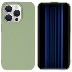 imoshion Coque Couleur Apple iPhone 15 Pro - Olive Green