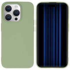 imoshion Coque Couleur iPhone 15 Pro - Olive Green