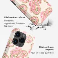 Selencia Coque arrière Vivid Apple iPhone 15 Pro - Paisley Blush