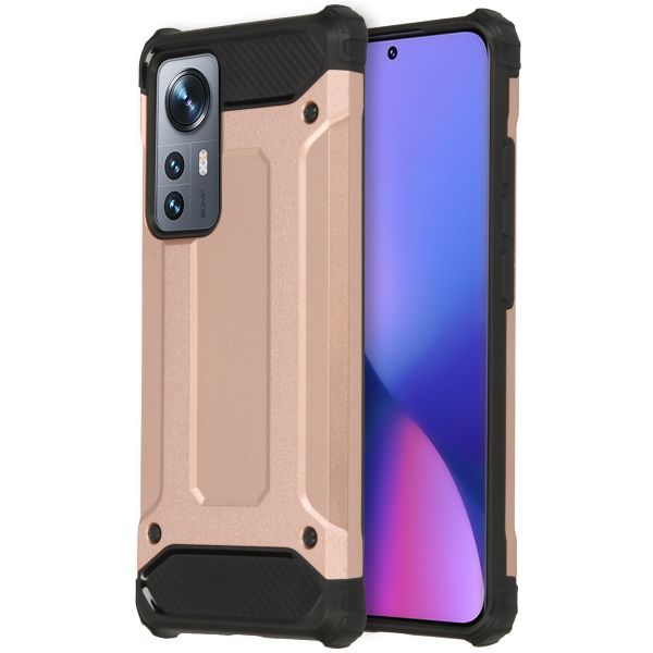 imoshion Coque Rugged Xtreme Xiaomi 12 / 12X - Rose Dorée