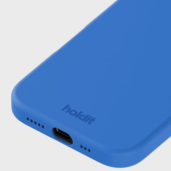 Holdit Coque Silicone iPhone 16 - Sky Blue