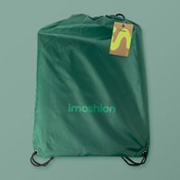 imoshion Table de voyage - Support de tablette voiture - 7 compartiments de rangement - Inclus 2 coloriages - Vert