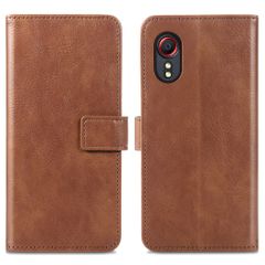 imoshion Étui de télephone portefeuille Samsung Galaxy Xcover 5 - Marron