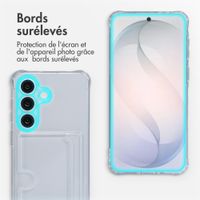 imoshion Coque silicone avec porte-cartes Samsung Galaxy S26 - Transparent