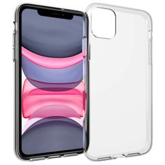 Accezz Coque Clear Apple iPhone 11 - Transparent