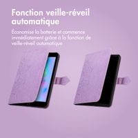 imoshion Coque tablette Apple iPad 9 (2021) 10.2 pouces / iPad 8 (2020) 10.2 pouces / iPad 7 (2019) 10.2 pouces - Lila / Lilac