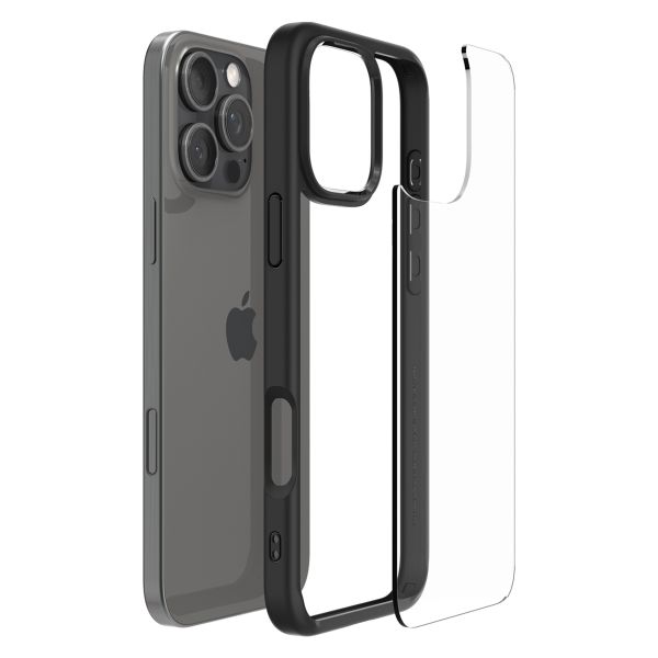 Spigen Coque Ultra Hybrid iPhone 16 Pro - Matte Black