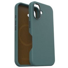 OtterBox Coque en cuir de cactus Symmetry MagSafe iPhone 16 - Juniper Sprig