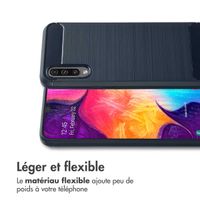 imoshion Coque Brushed Samsung Galaxy A50 / A30s - Bleu foncé