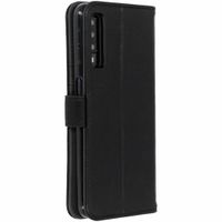 imoshion Étui de télephone portefeuille de luxe Samsung Galaxy A7 (2018) - Noir