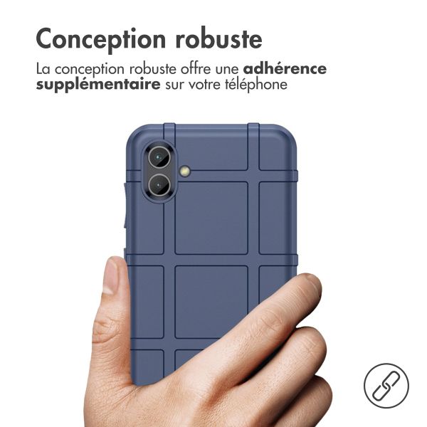 imoshion Coque Arrière Rugged Shield Samsung Galaxy A04 - Bleu foncé