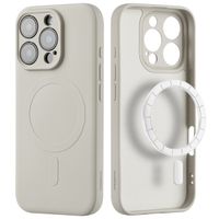 imoshion Coque Couleur avec MagSafe Apple iPhone 16 Pro Max - Beige