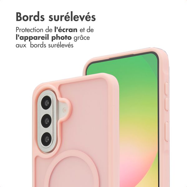 imoshion Coque Color Guard avec MagSafe Samsung Galaxy A57 (5G) - Rose clair