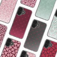imoshion Coque Design Apple iPhone 16 - Crush Check Coral Dust