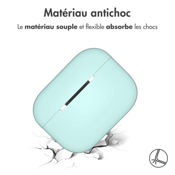 imoshion Coque en silicone AirPods Pro 2 - Bleu clair