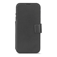 Decoded Portefeuille détachable 2 en 1 en cuir MagSafe Apple iPhone 17 Pro Max - Noir