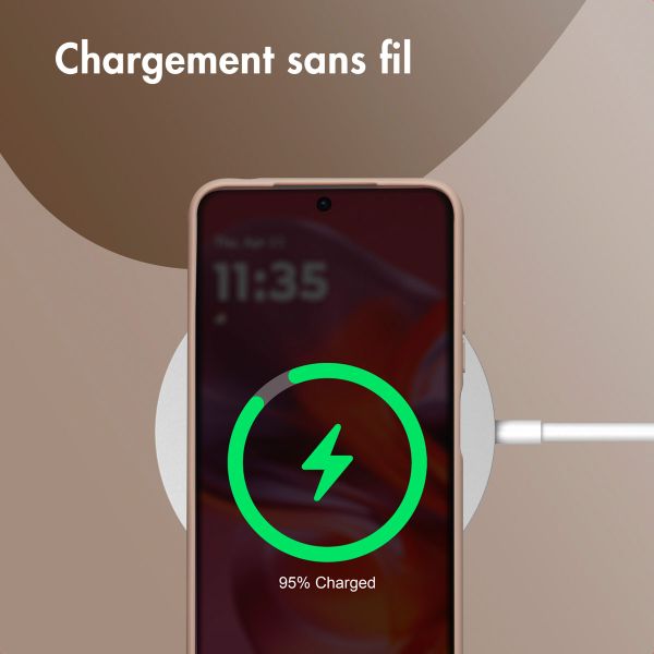 imoshion Coque Couleur Motorola Moto G05 / E15 - Marron