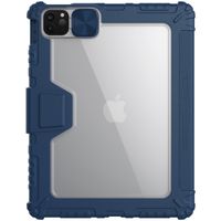 Nillkin Coque tablette Bumper Pro iPad Air 11 pouces (2024) M2 / Air 5 (2022) / Air 4 (2020) / Pro 11 (2018/2020/2021/2022) - Bleu