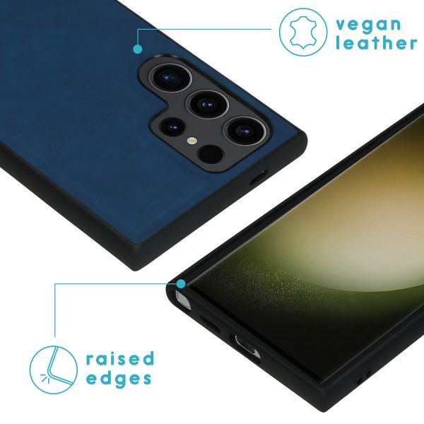 imoshion Etui de télephone luxe 2-en-1 amovible Samsung Galaxy S24 Ultra - Bleu