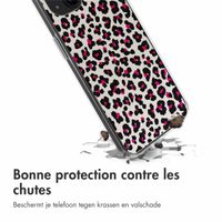 imoshion Coque Design iPhone 13 - Leopard Pink