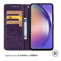 imoshion Etui de télephone Mandala Samsung Galaxy A55 - Violet