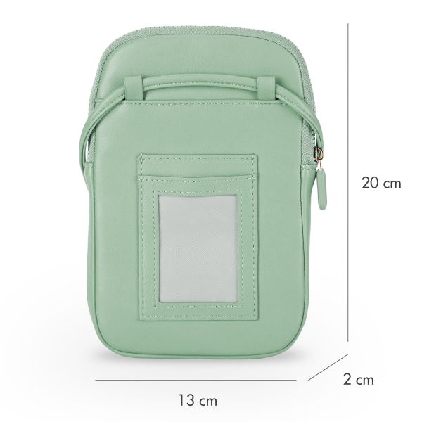 Selencia Sac téléphone Sports - Menthe verte