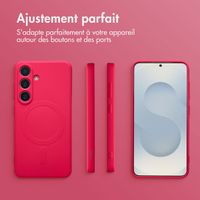 imoshion Coque Couleur avec MagSafe Samsung Galaxy S25 Plus - Neon Pink