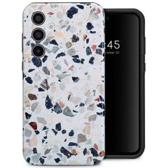 Selencia Coque arrière Vivid Samsung Galaxy A35 - Chic Terazzo