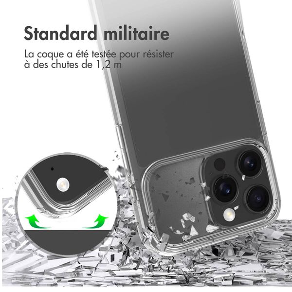 Accezz Coque Xtreme Impact Apple iPhone 17 Pro Max - Transparent