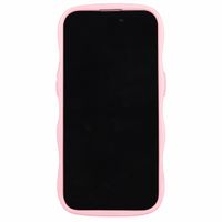 Holdit Coque Wavy Apple iPhone 15 Pro - Transparent / Pink