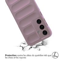 imoshion Coque arrière EasyGrip Samsung Galaxy S24 - Violet