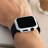 imoshion Coque rigide à couverture complète Apple Watch 7 / 8 / 9 - 41 mm - Blanc