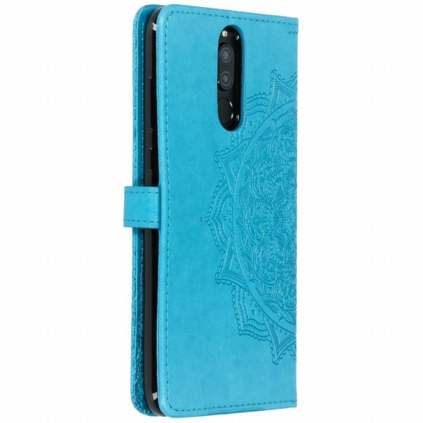 Etui de téléphone portefeuille Mandala Huawei Mate 10 Lite