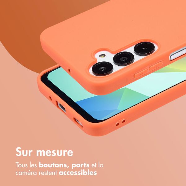 imoshion Coque Couleur Samsung Galaxy A16 - Apricot Crush Orange