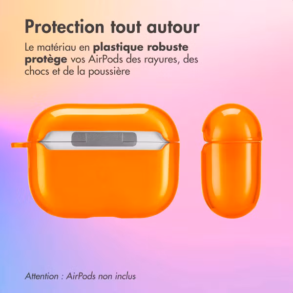 imoshion Coque Néon Apple AirPods Pro 2  - Orange
