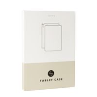 Selencia Coque tablette Sabi avec imprimé léopard Samsung Galaxy Tab S11 - Soft Ivory